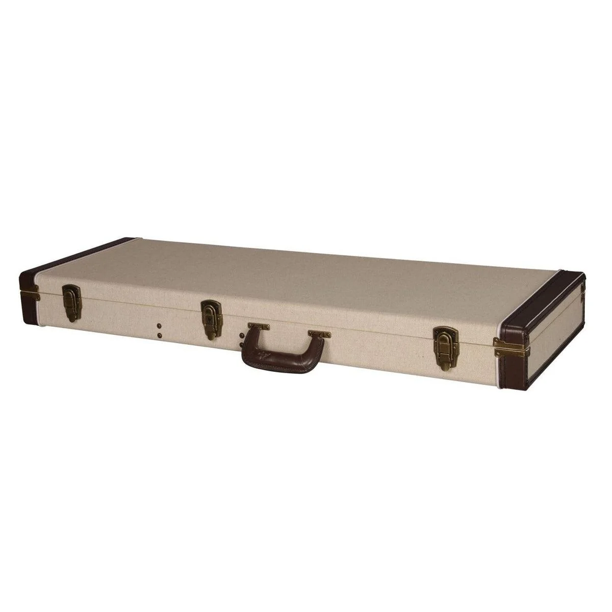 Gator Journeyman Electric Guitar Deluxe Wood Case | Beige - Image 3