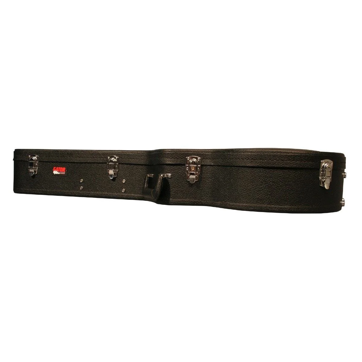 Gator Jumbo Acoustic Guitar Deluxe Wood Case | Black - Image 3