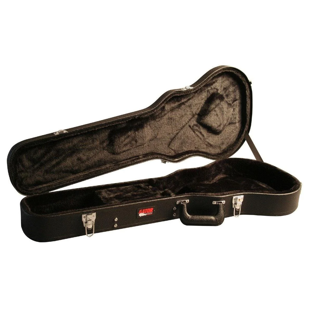 Gator Deluxe Wooden Guitar Case for Gibson Les Paul | Black - Image 4