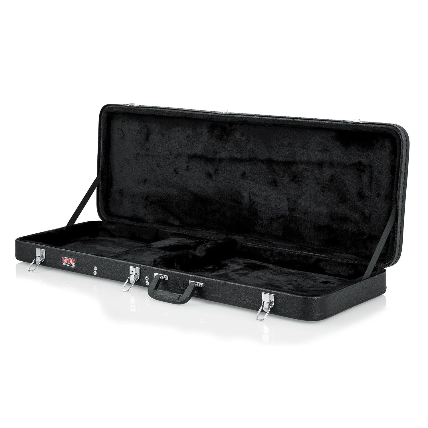Gator Wooden Jaguar-Style Guitar Case | Black - Image 2