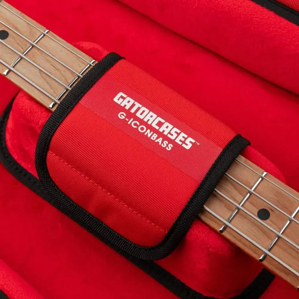 Gator ICON Series Bag for Bass Guitars | Red 25th Anniversary - Image 4