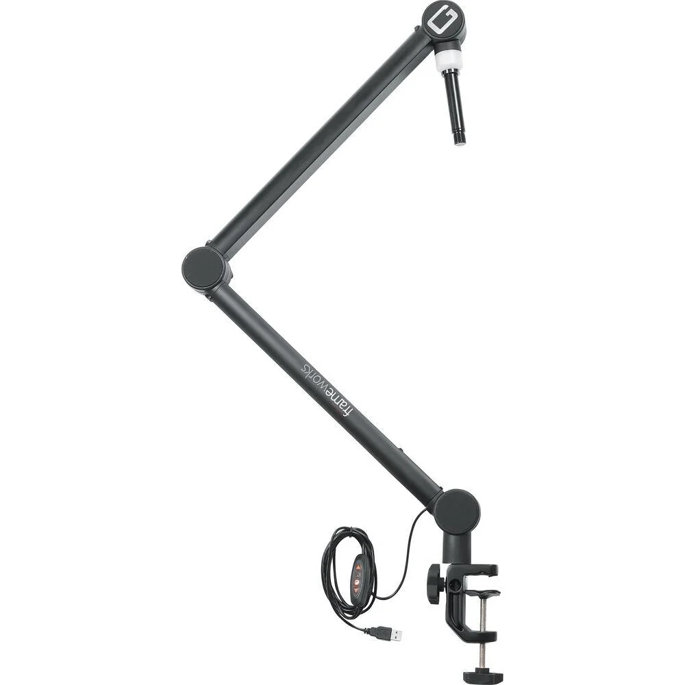 Gator Professional Broadcast Boom Mic Stand