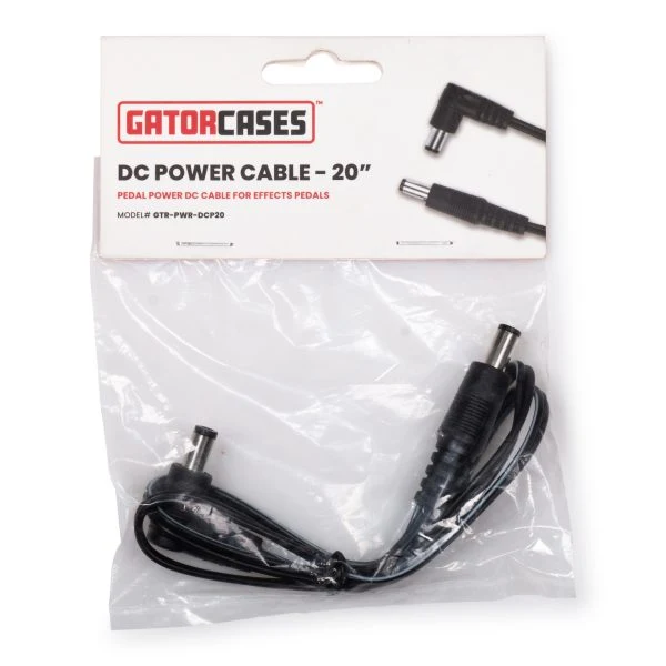 Gator Single DC Power Cable for Pedals | 20"