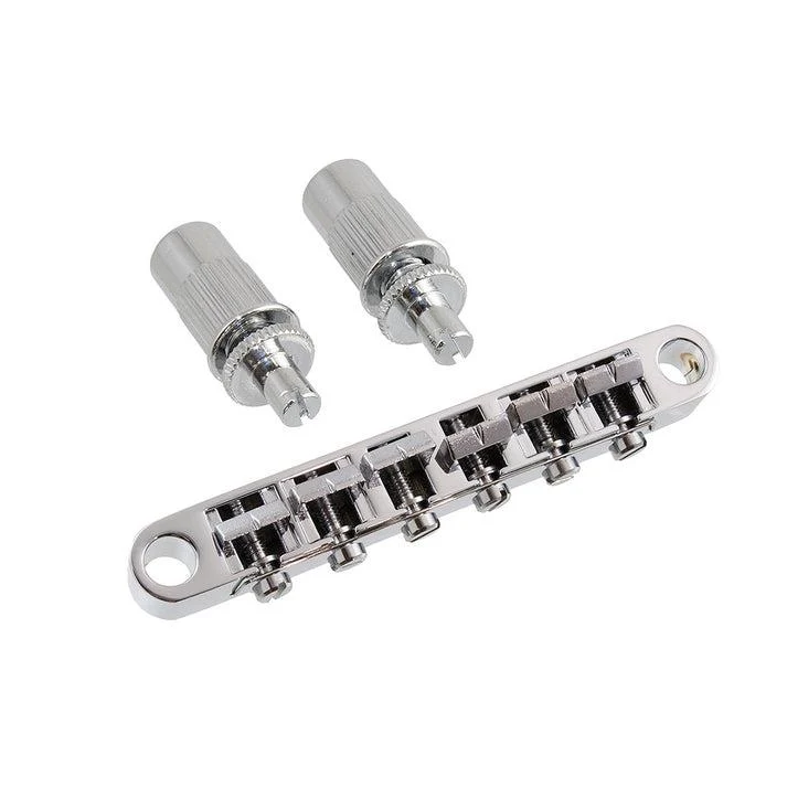 Chrome Economy Bridge for 6-string Electric Guitar