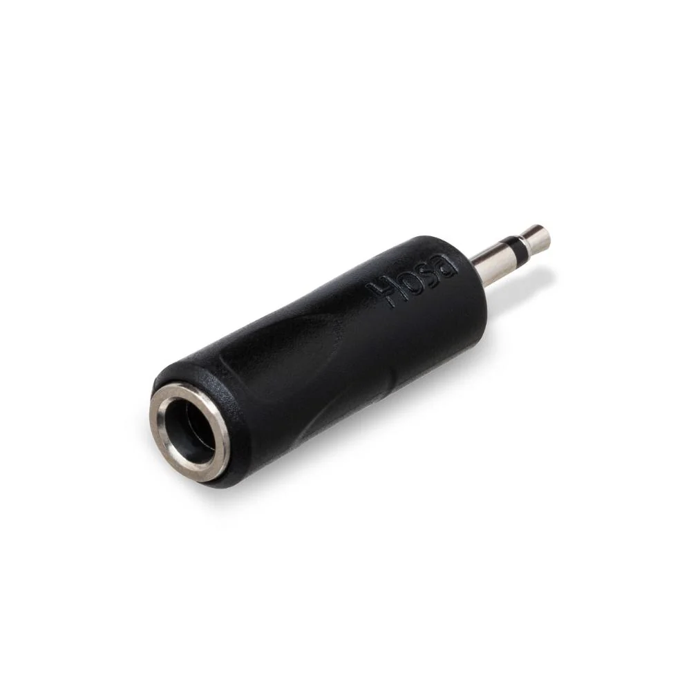 Hosa GMP113 Audio Adapter | 1/4" Inch TS Female to 3.5 mm TS Male - Image 2