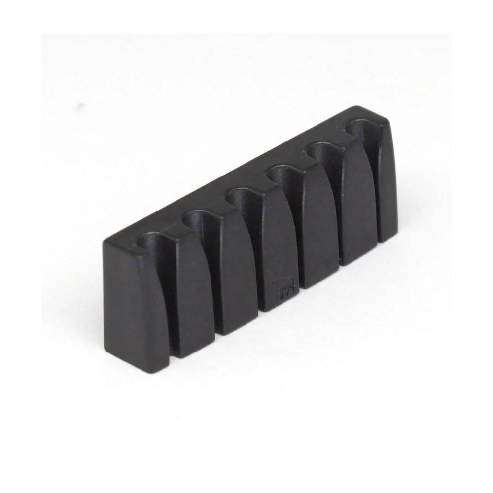 Graph Tech Un-Lock Slotted 6-String Guitar Nut (Floyd Rose Special-Style) | 12" Radius (Black) - Image 4