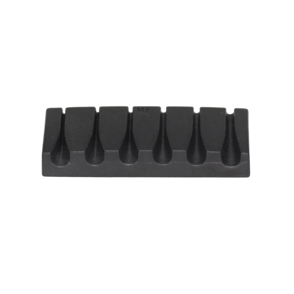 Graph Tech Un-Lock Slotted 6-String Guitar Nut (Ibanez-Style) | 16" Radius (Black)