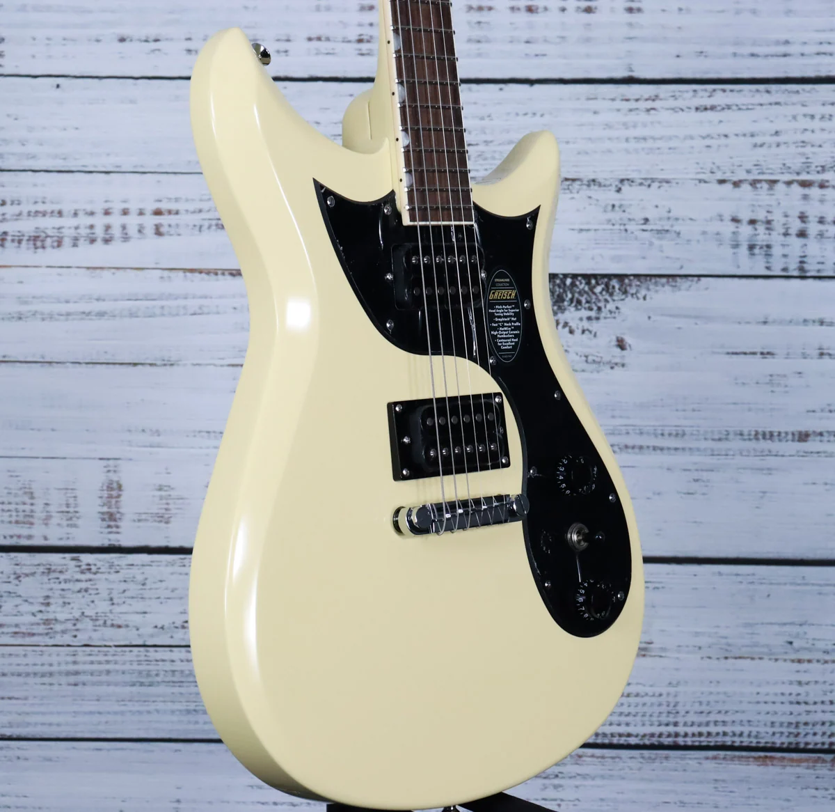 Gretsch Streamliner CVT Double-Cutaway Electric Guitar | Aged White - Image 4