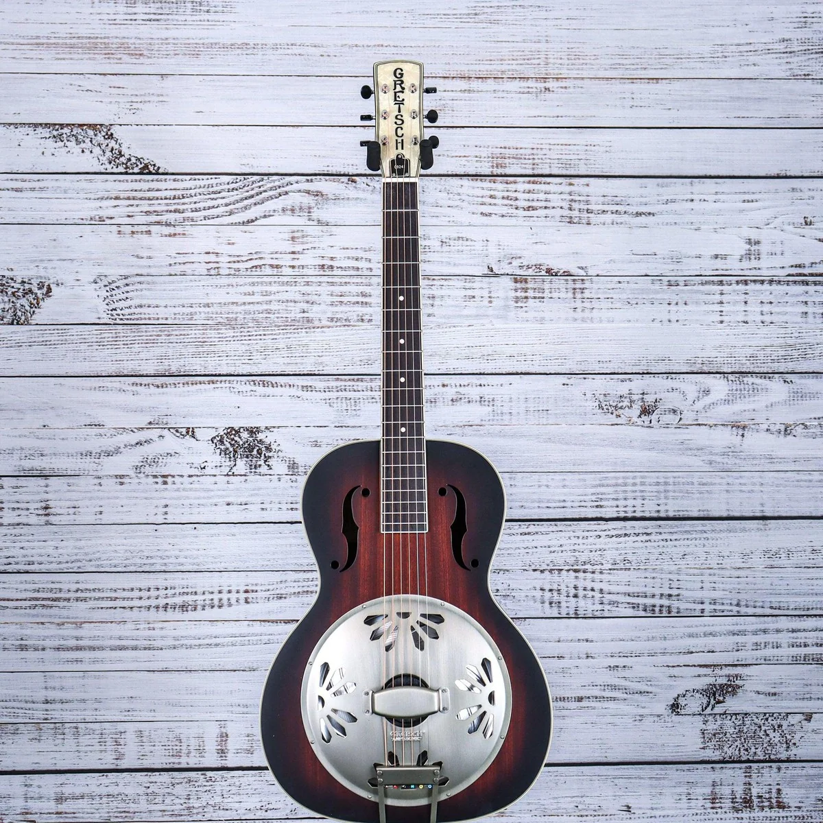 Gretsch Alligator Biscuit Round Neck Resonator | 2 Color Sunburst - Image 3