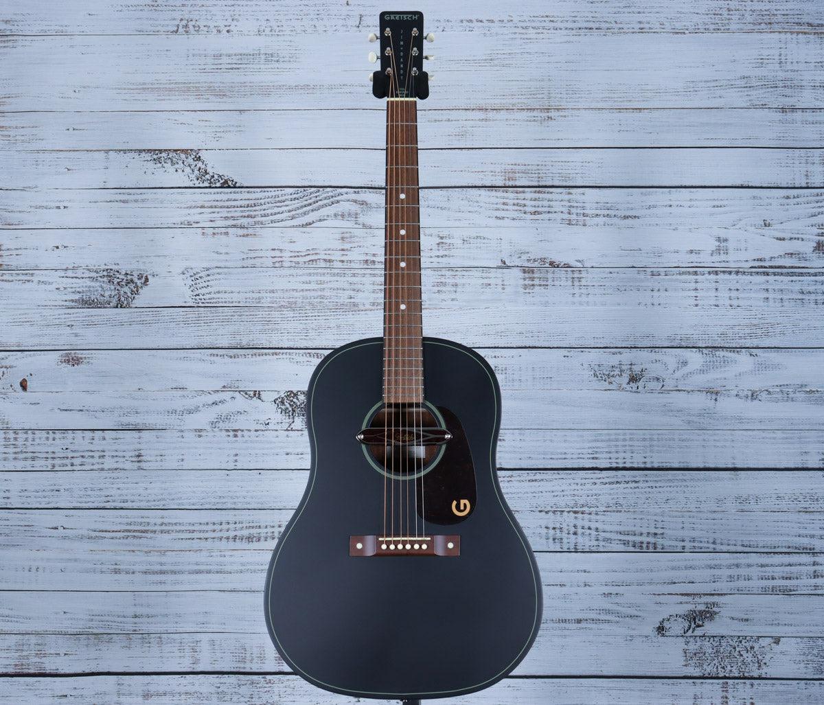 Gretsch Deltoluxe Dreadnought Acoustic Guitar | Black Top - Image 3