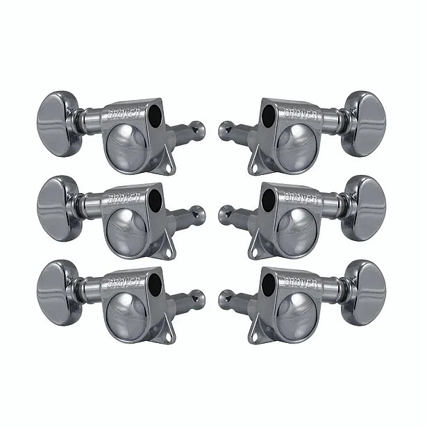 Grover Midsize Rotomatic Tuners | 3x3 | Chrome