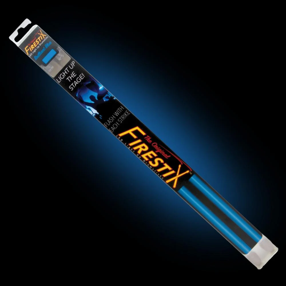 Grover Trophy FIRESTIX Light Up Drumsticks | Blue (Great gift idea!)