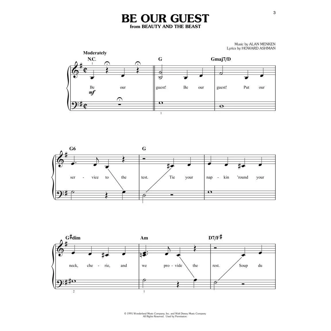 Hal leonard First 50 Disney Songs You Should Play on the Piano - Image 3