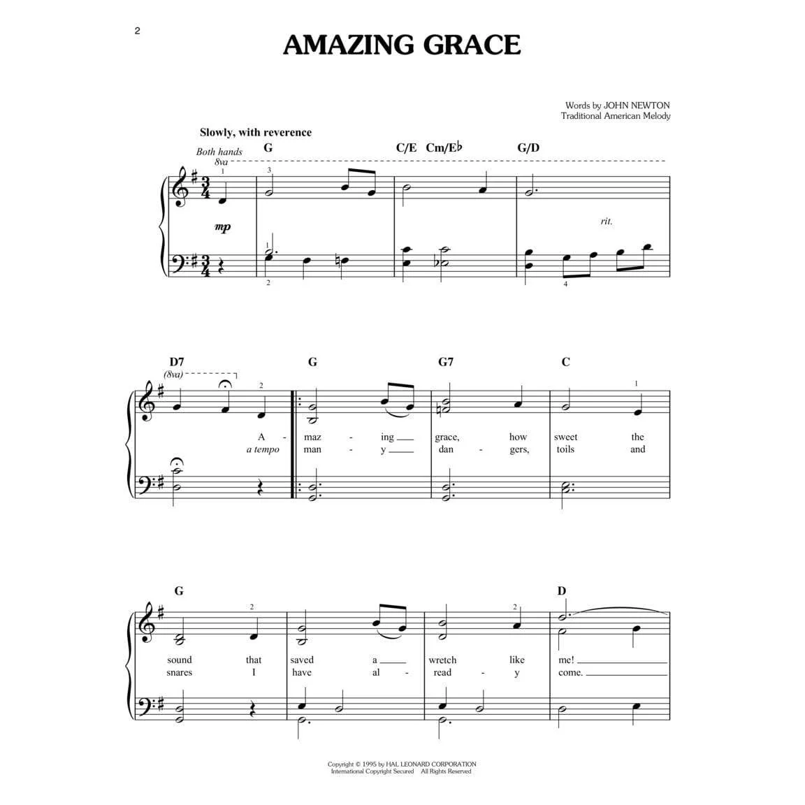 Hal Leonard First 50 Folk Songs You Should Play on the Piano - Image 3