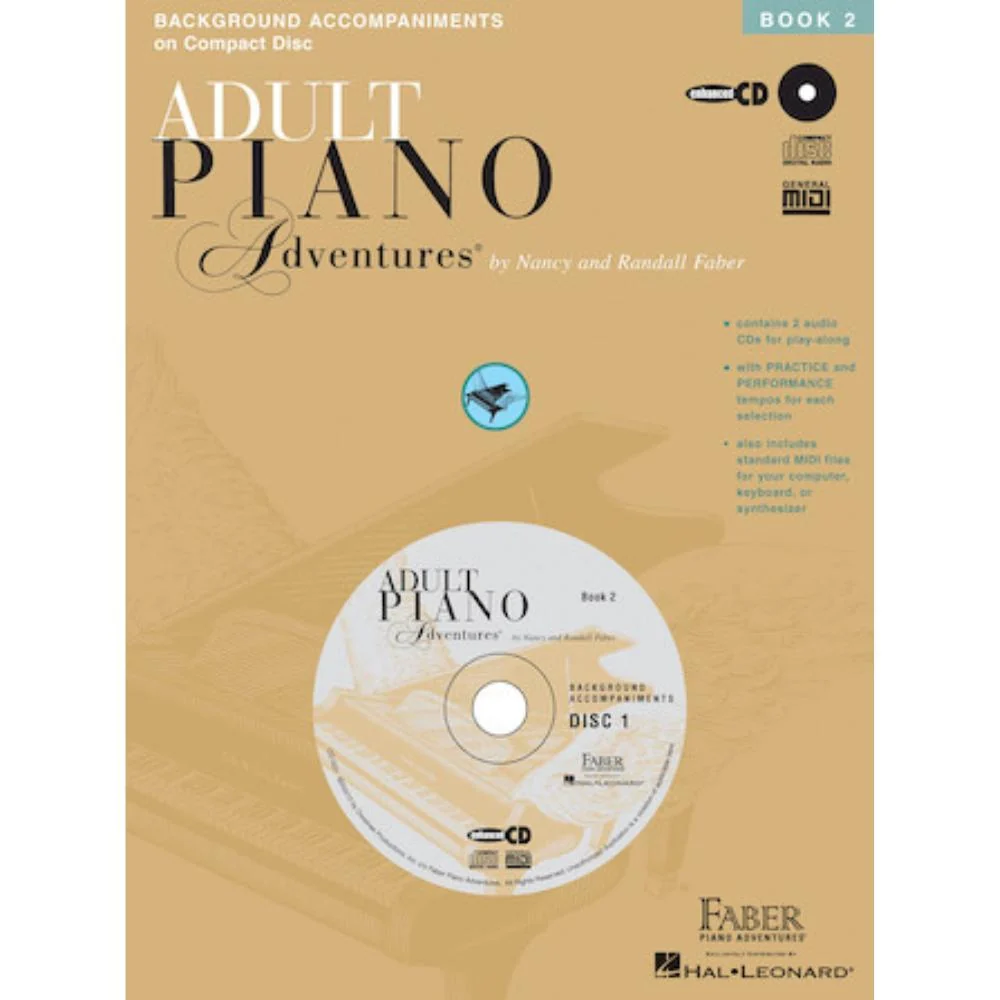 Adult Piano Adventures All-In-One Piano Course | Book 2 (CDs ONLY)
