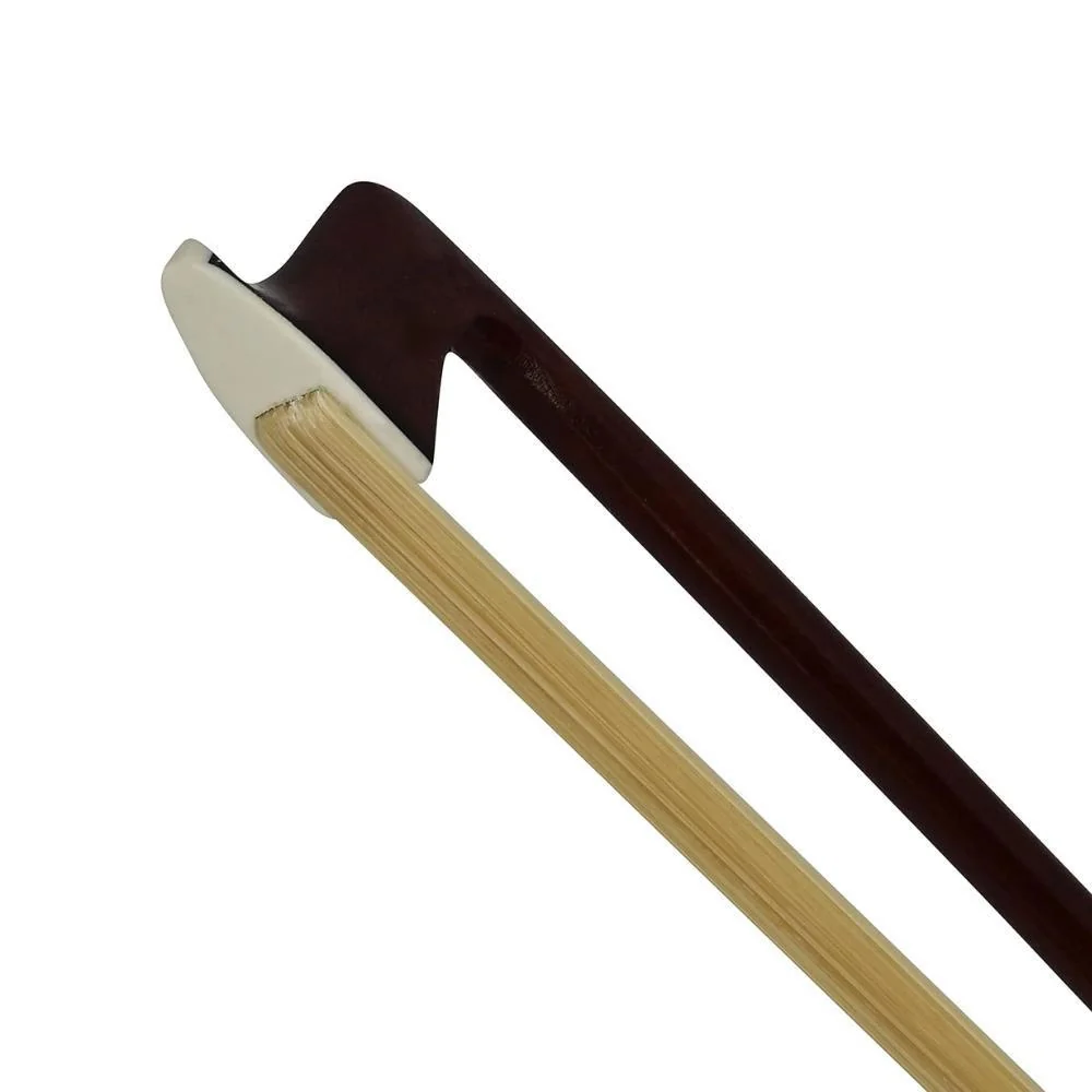 Anton Breton Student Viola Bow | 4/4 Full Size | Brazilwood w/Horsehair, Ebony Frog - Image 3