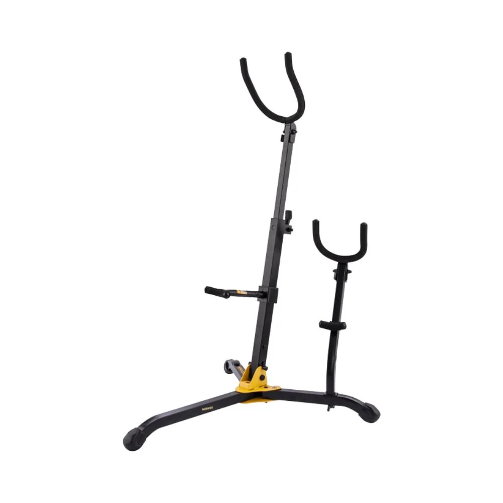 Hercules Duo-Stand for Baritone Sax & Alto/Tenor Sax