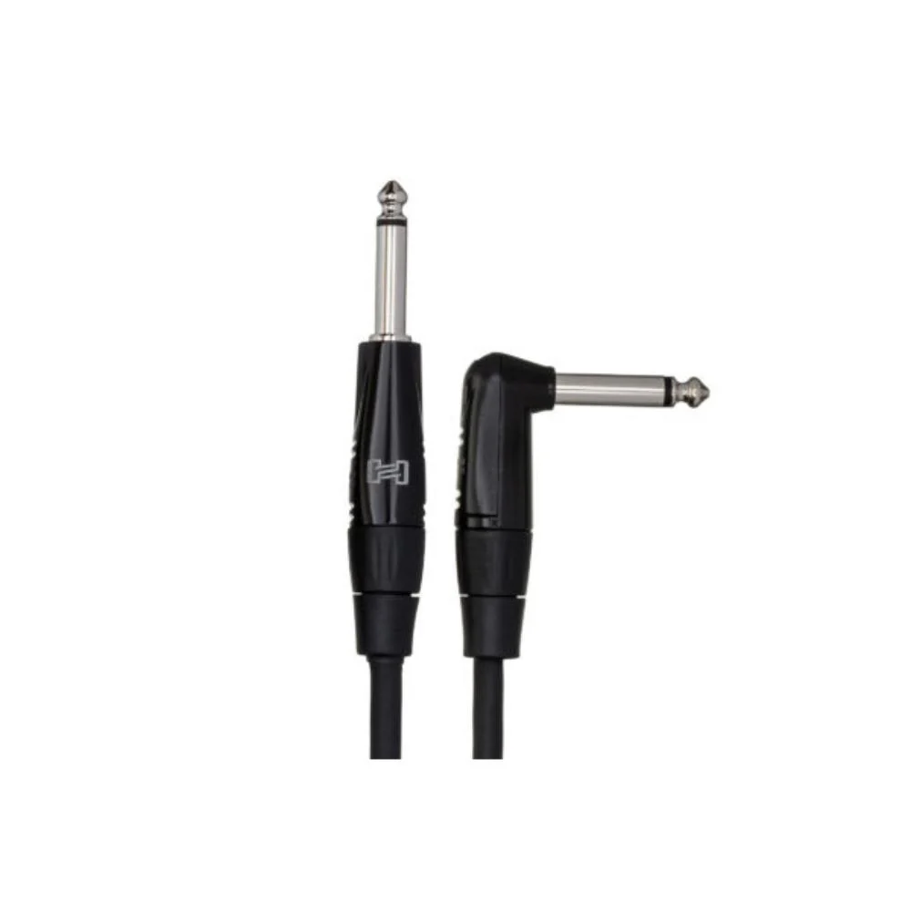 Hosa Pro Guitar Cable | Straight to Right Angle Ends | 5 Foot - Image 2