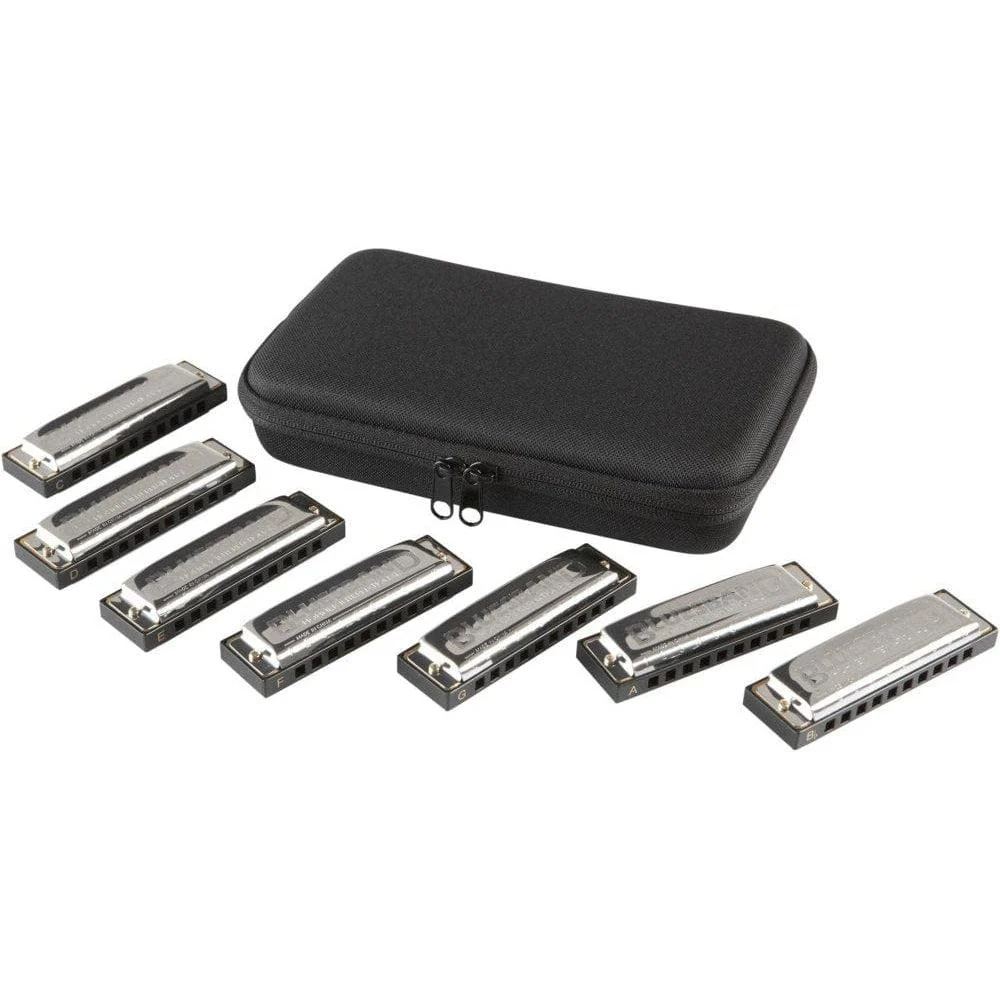 Hohner Blues Band Harmonica Set | 7-Pack