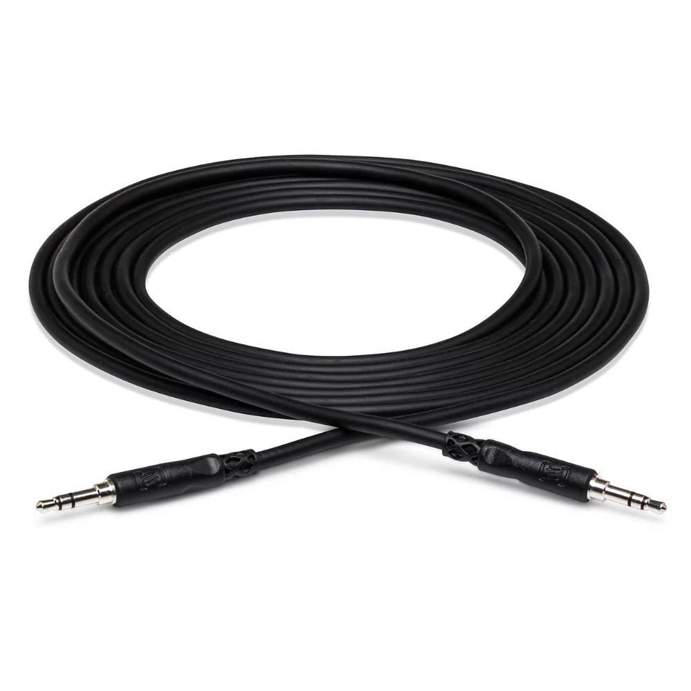Hosa Stereo Interconnect Cable | 3.5mm TRS (Male) to Same | 10ft