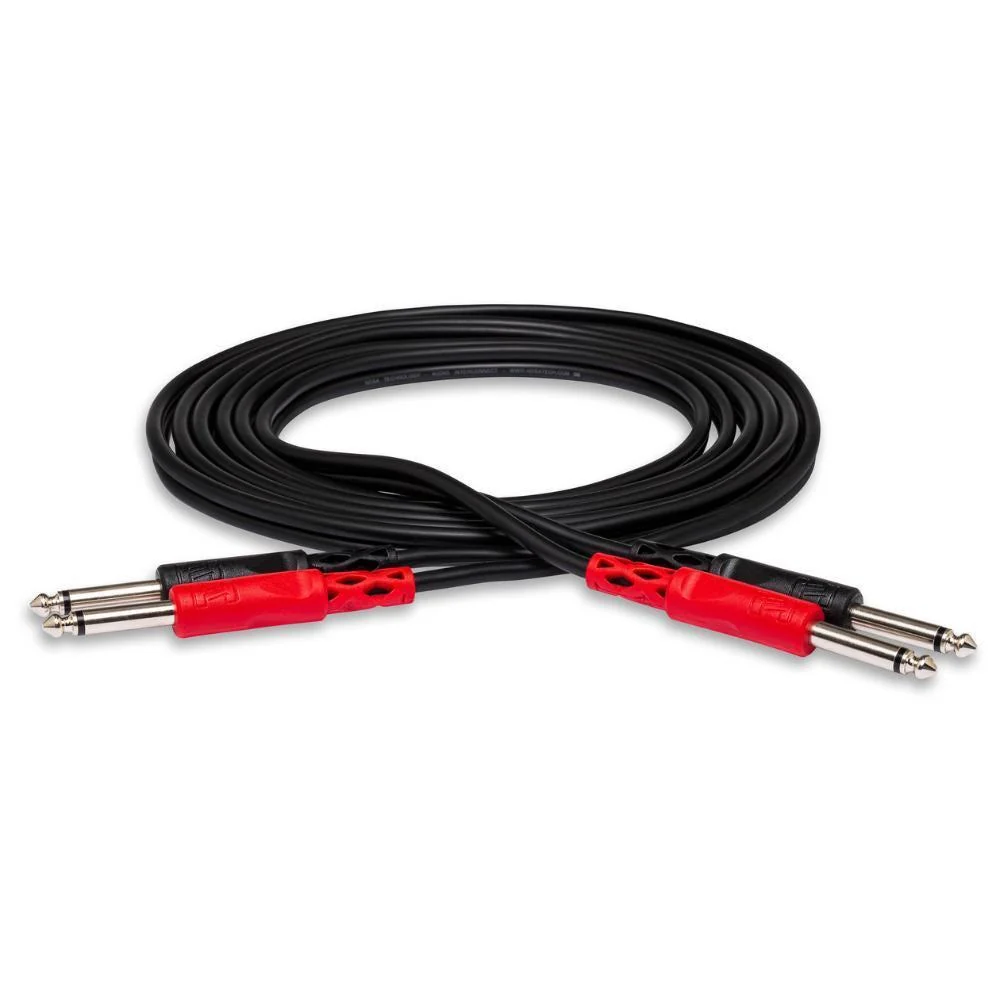 Hosa CPP-204 Dual 1/4 TS to Same Interconnect Cable