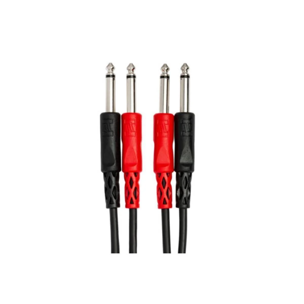 Hosa CPP-204 Dual 1/4 TS to Same Interconnect Cable - Image 2