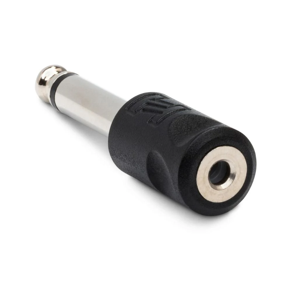 Hosa Audio Adapter | 3.5 mm TRS Female to 1/4" TS Male | GPM179 - Image 2