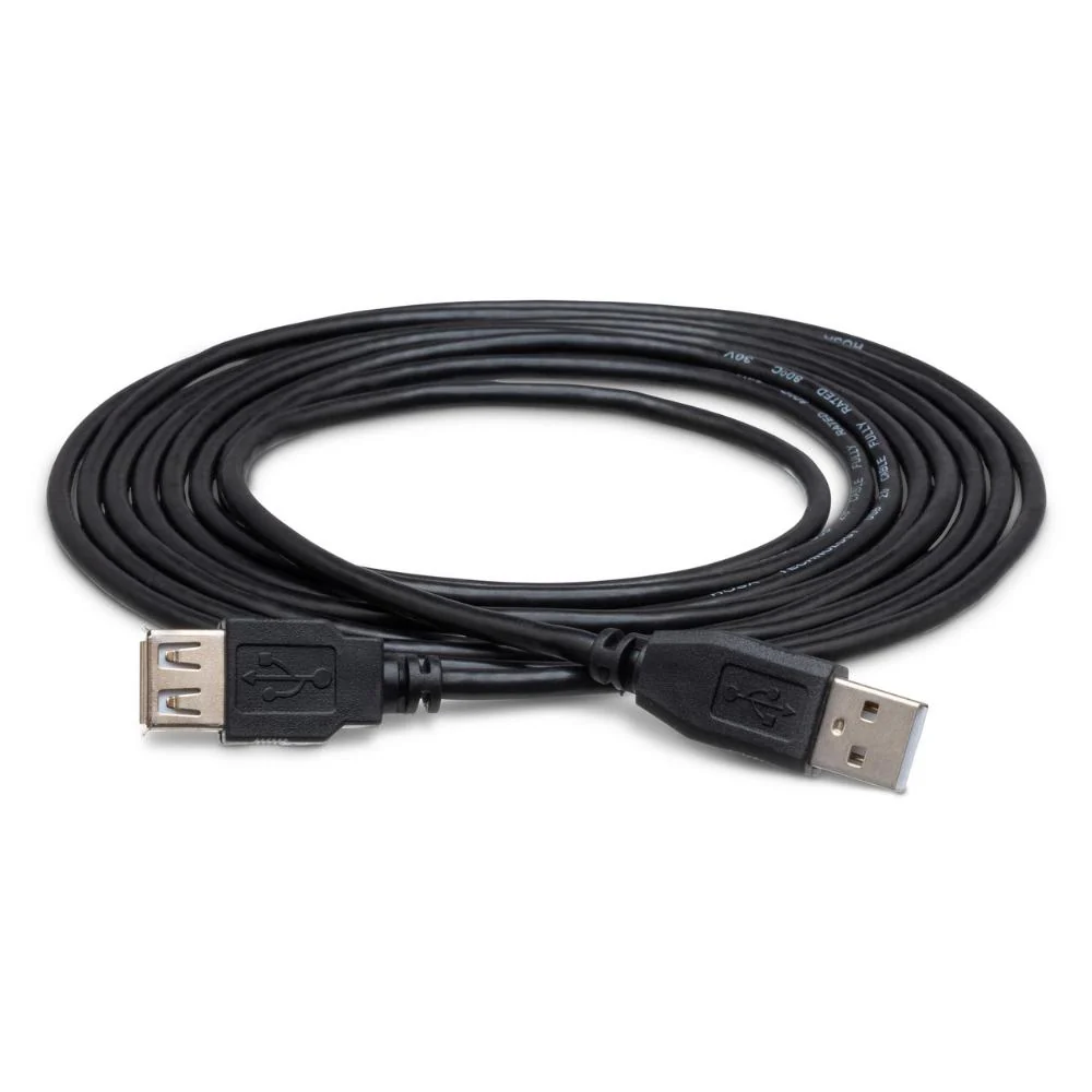 Hosa High Speed USB Extension Cable | Type A to Type A | 5ft