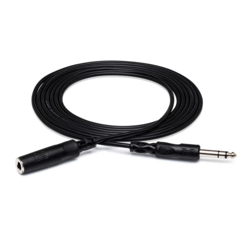 Hosa Headphone Extension Cable | 1/4 in TRS to 1/4 in TRS | 10ft