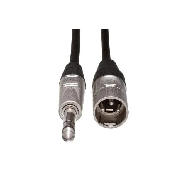 Hosa Pro Balanced Interconnect | REAN 1/4in TRS to XLR3M | 5ft - Image 2