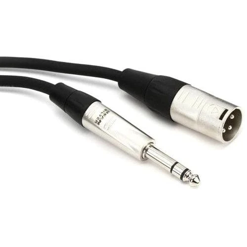 Hosa Pro Balanced Interconnect | 1/4" TRS to Male XLR | 30ft - Image 3