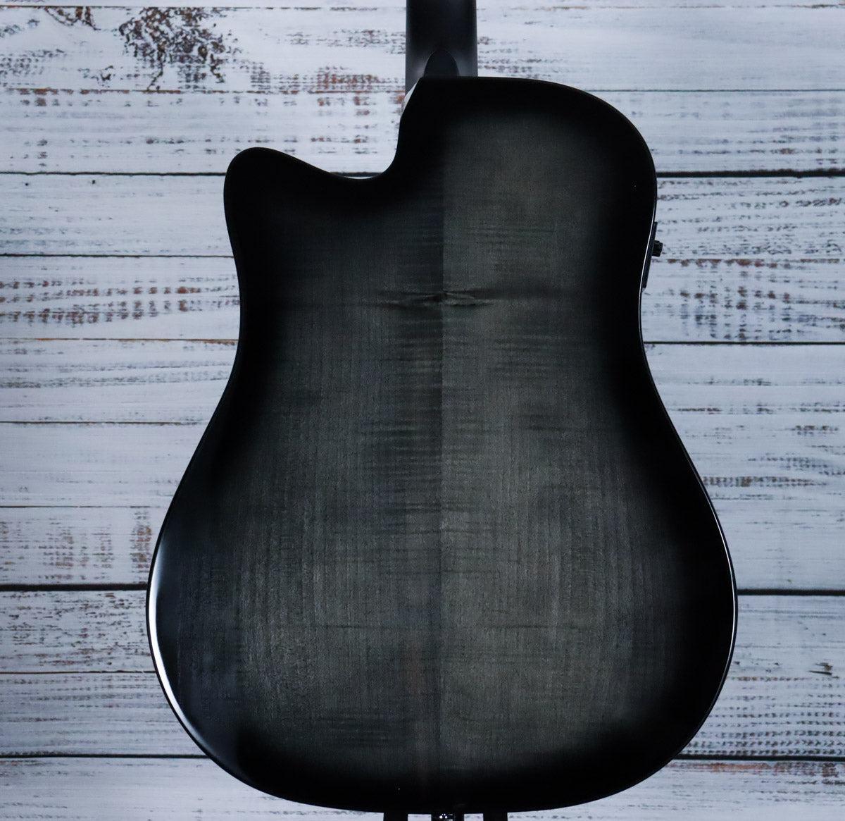 Ibanez AAD77CE Acoustic Guitar | Transparent Black Sunburst High Gloss - Image 2