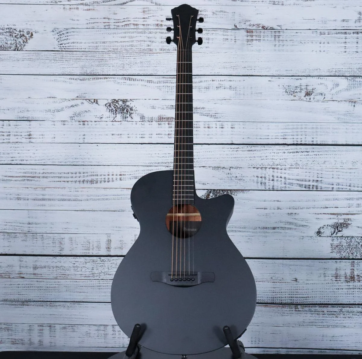 Ibanez AEG621 Cutaway Acoustic-Electric Guitar | Black Out - Image 3