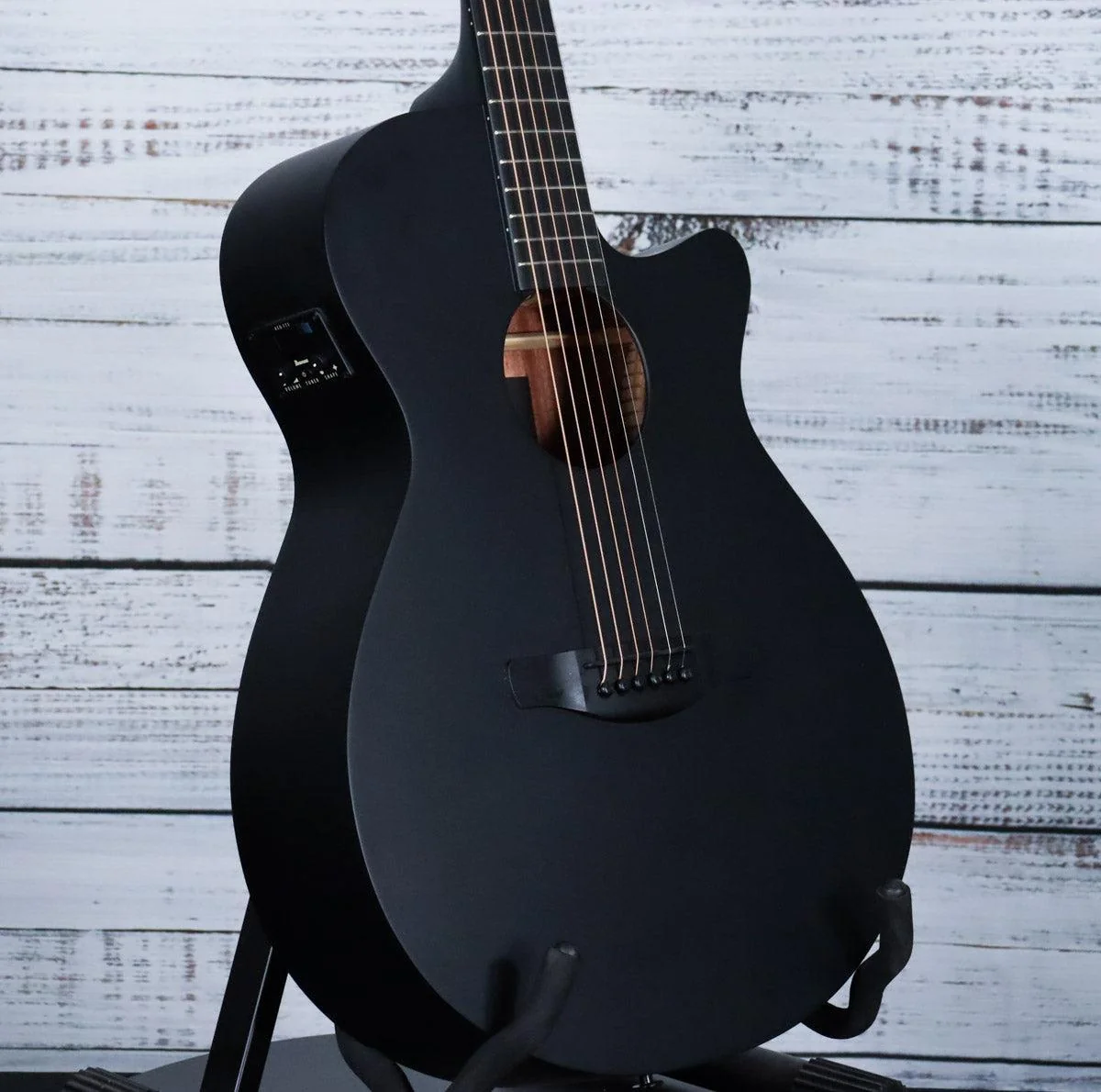 Ibanez AEG621 Cutaway Acoustic-Electric Guitar | Black Out - Image 4
