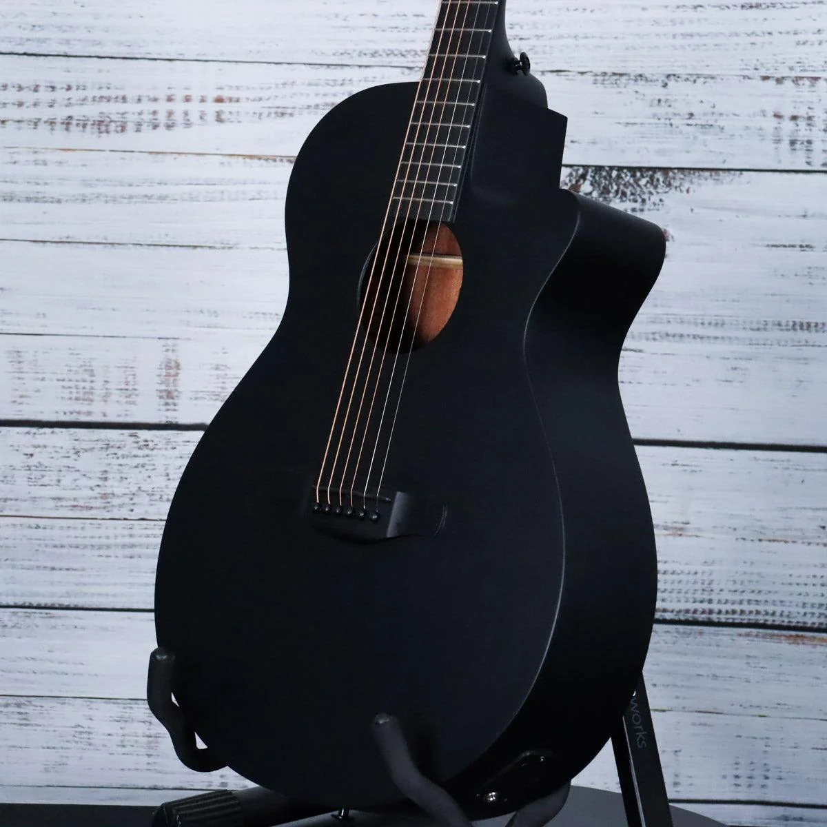 Ibanez AEG621 Cutaway Acoustic-Electric Guitar | Black Out - Image 5