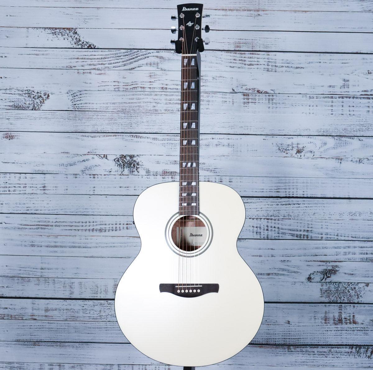 Ibanez AJ70M2E Artwood Jumbo Acoustic-Electric Guitar | Pearl White High Gloss - Image 2