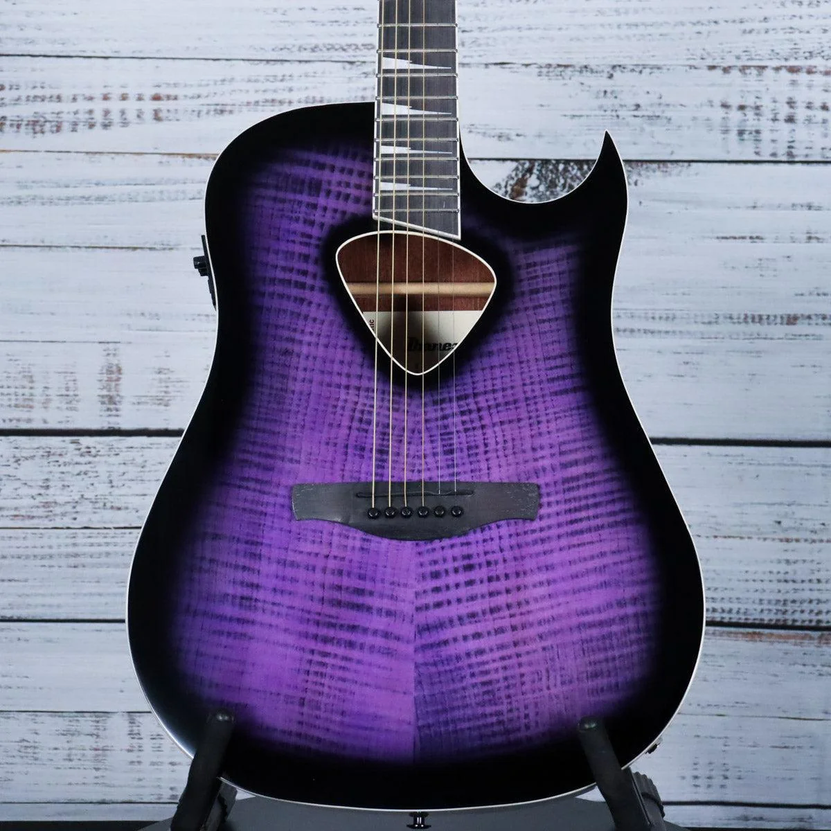 Ibanez ALT50FA Acoustic-Electric Guitar | Transparent Violet Sunburst