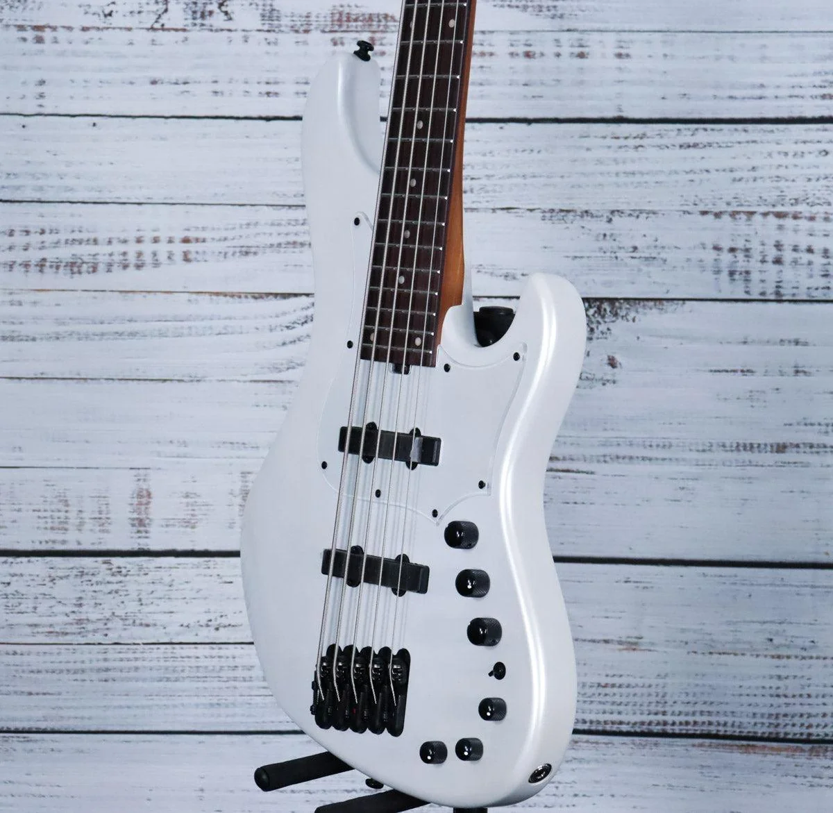 Ibanez Mode MDM1005 5-String Bass Guitar w/Bag | Pearl White - Image 5