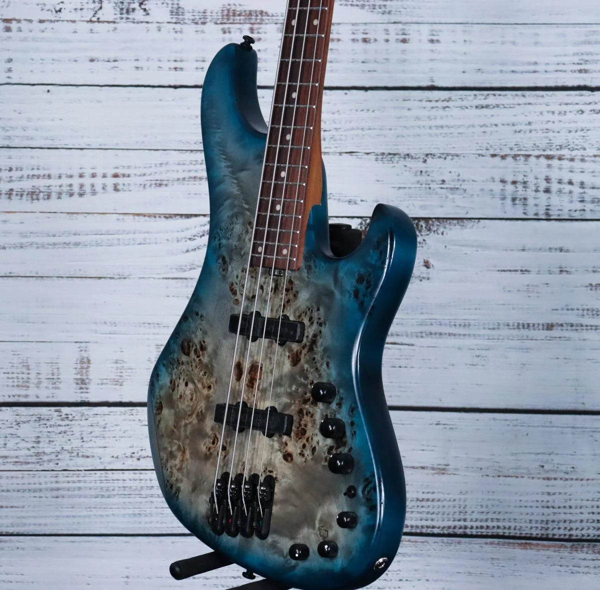 Ibanez Mode MDM1600 Bass Guitar w/Gig Bag | Cosmic Blue Starburst Low Gloss - Image 4
