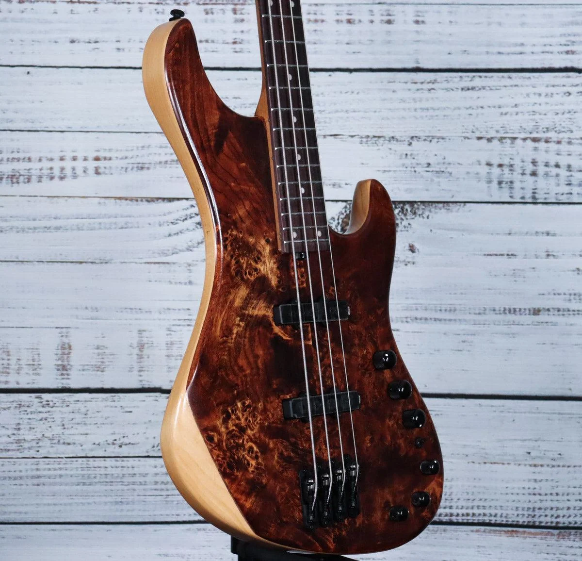 Ibanez Mode MDM1600 Bass Guitar w/Gig Bag | Natural Mocha - Image 4