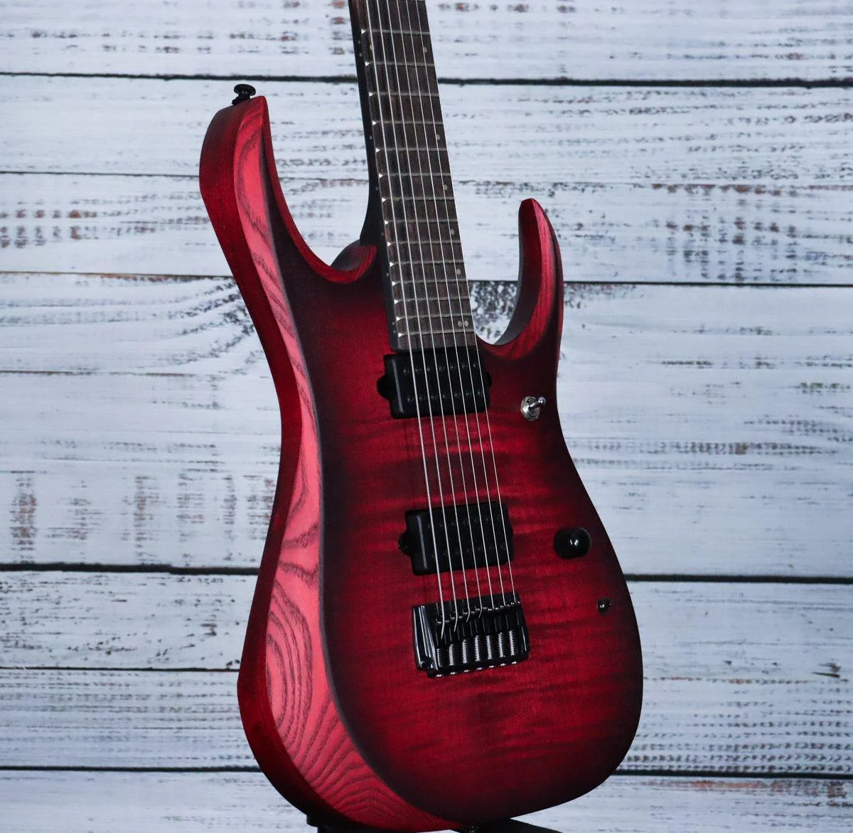 Ibanez RGD721FA RGD 7str Electric Guitar | Stained Wine Red Bust Flat - Image 4
