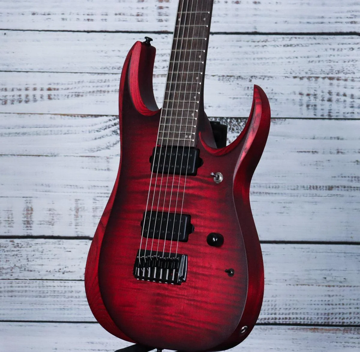Ibanez RGD721FA RGD 7str Electric Guitar | Stained Wine Red Bust Flat - Image 5