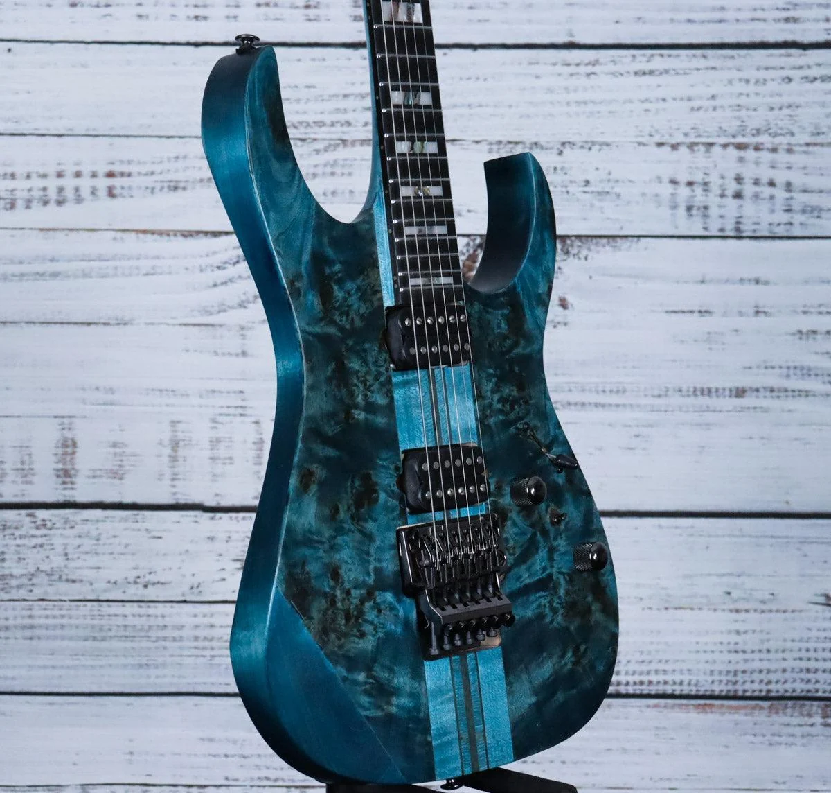 Ibanez RGT1220PBK Premium Electric Guitar | Cosmic Blue Low Gloss - Image 4