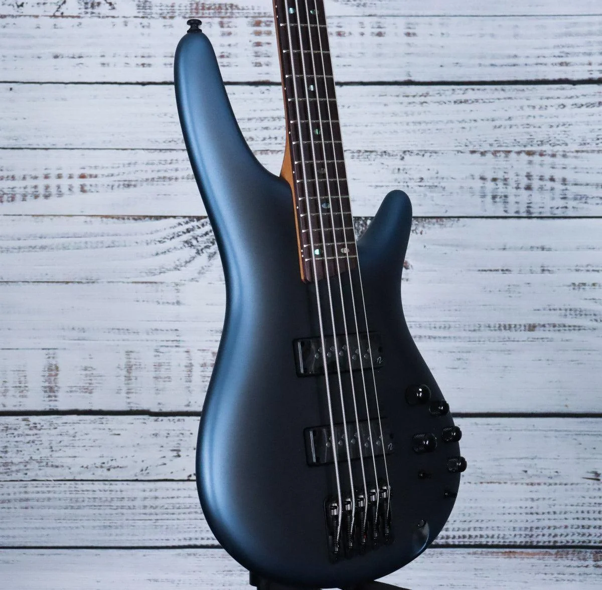Ibanez SR505N SR Standard 5str Electric Bass | Midnight Arctic Ocean Matte - Image 4