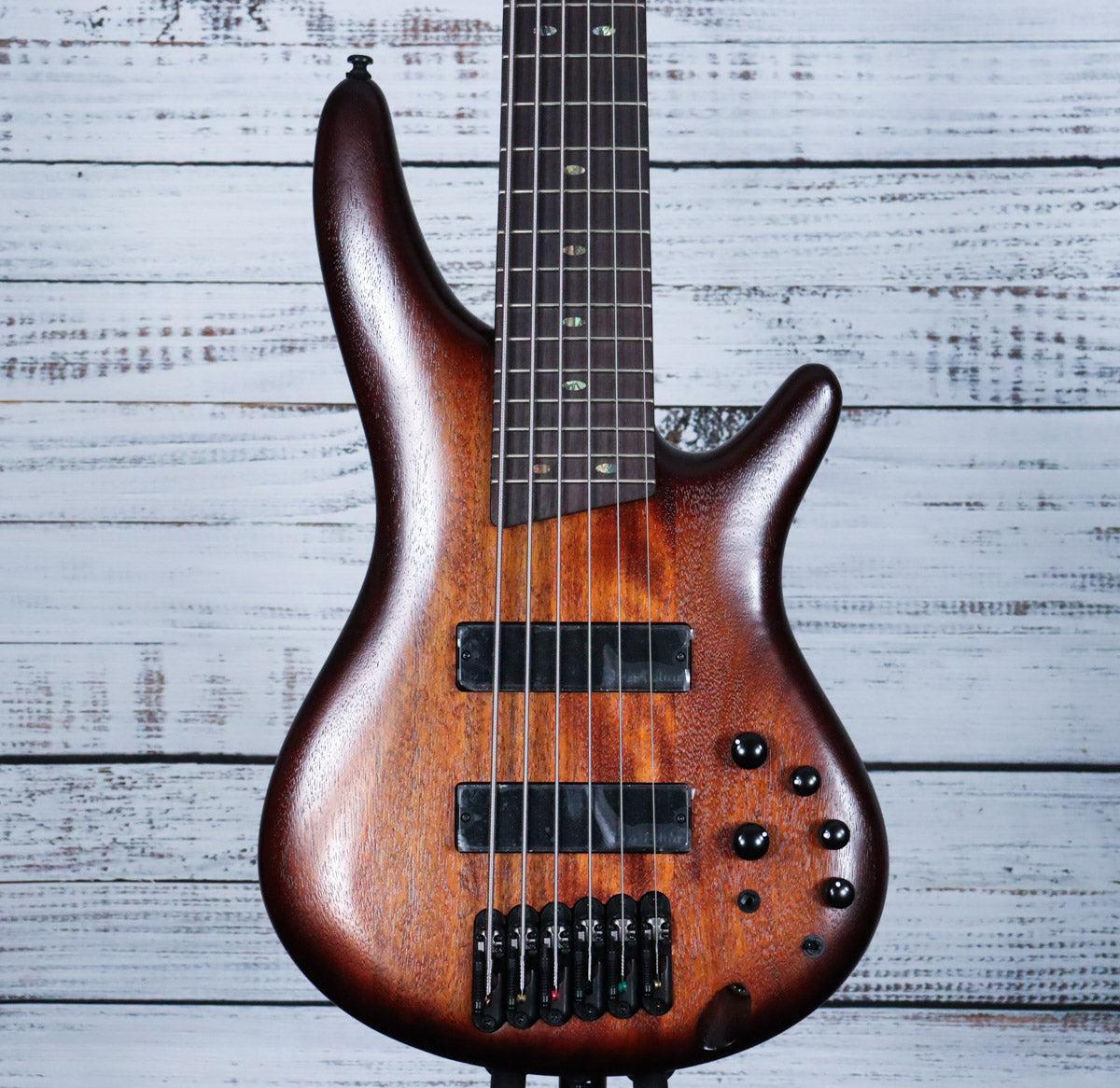 Ibanez SR506A Standard 6str Electric Bass | Mahogany Brown Burst Low Gloss