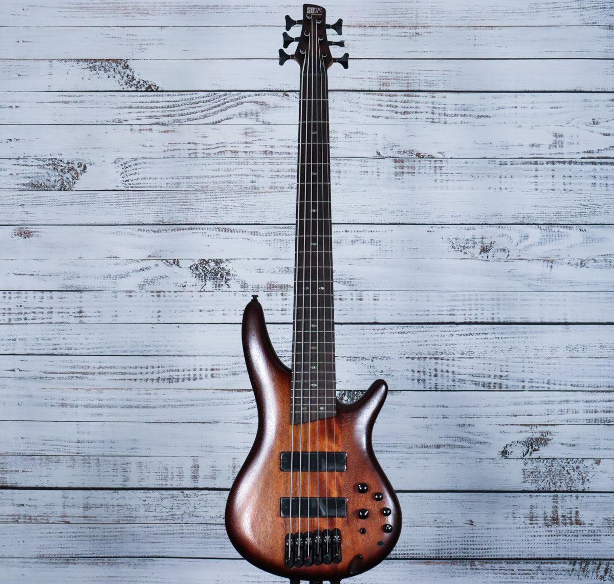 Ibanez SR506A Standard 6str Electric Bass | Mahogany Brown Burst Low Gloss - Image 3