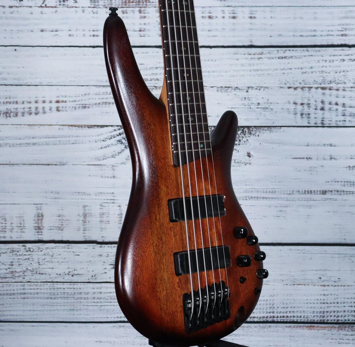 Ibanez SR506A Standard 6str Electric Bass | Mahogany Brown Burst Low Gloss - Image 4