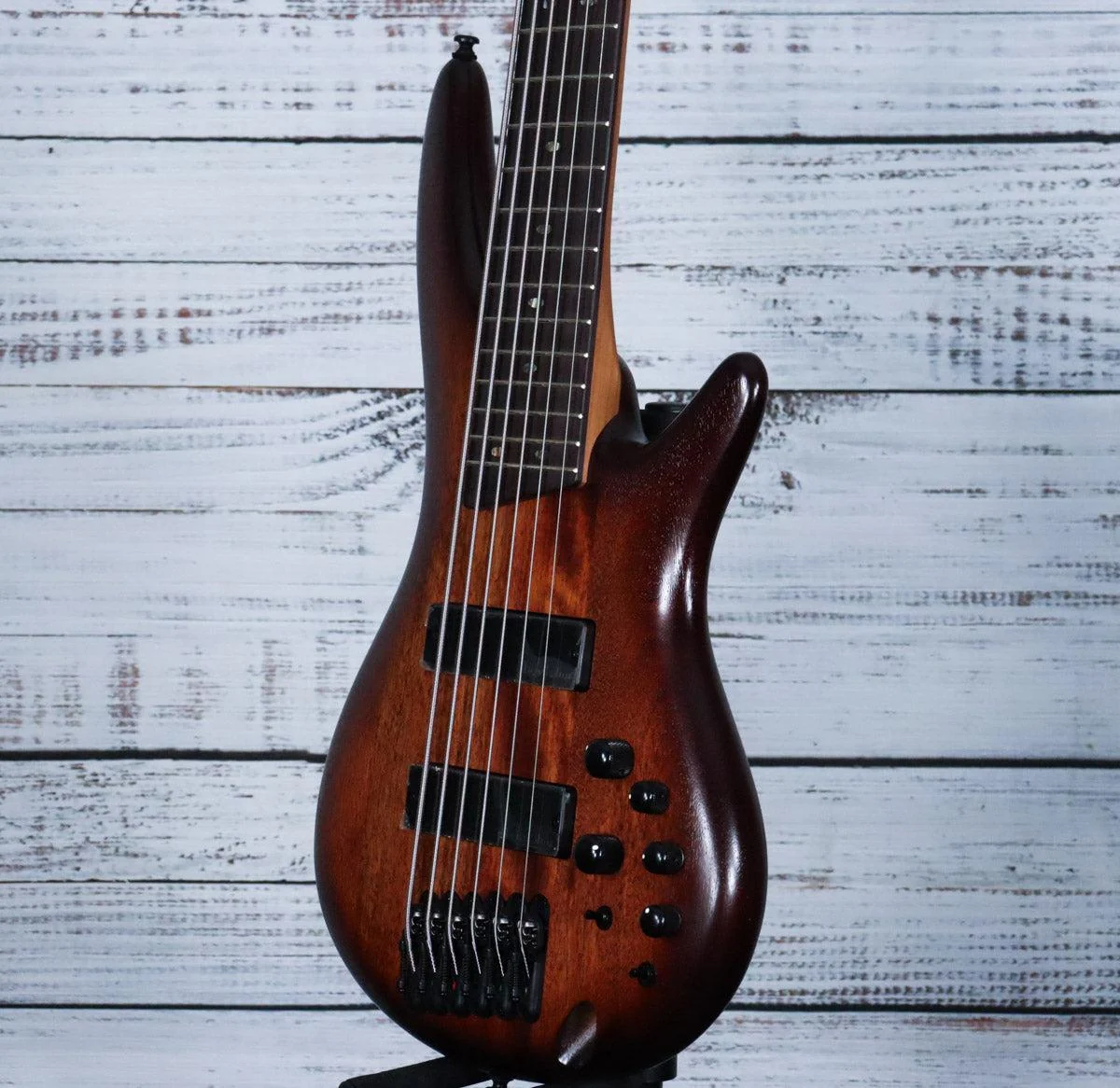 Ibanez SR506A Standard 6str Electric Bass | Mahogany Brown Burst Low Gloss - Image 5