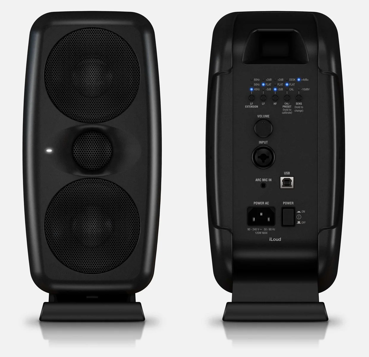 IK Multimedia iLoud MTM Powered Studio Monitor | Black