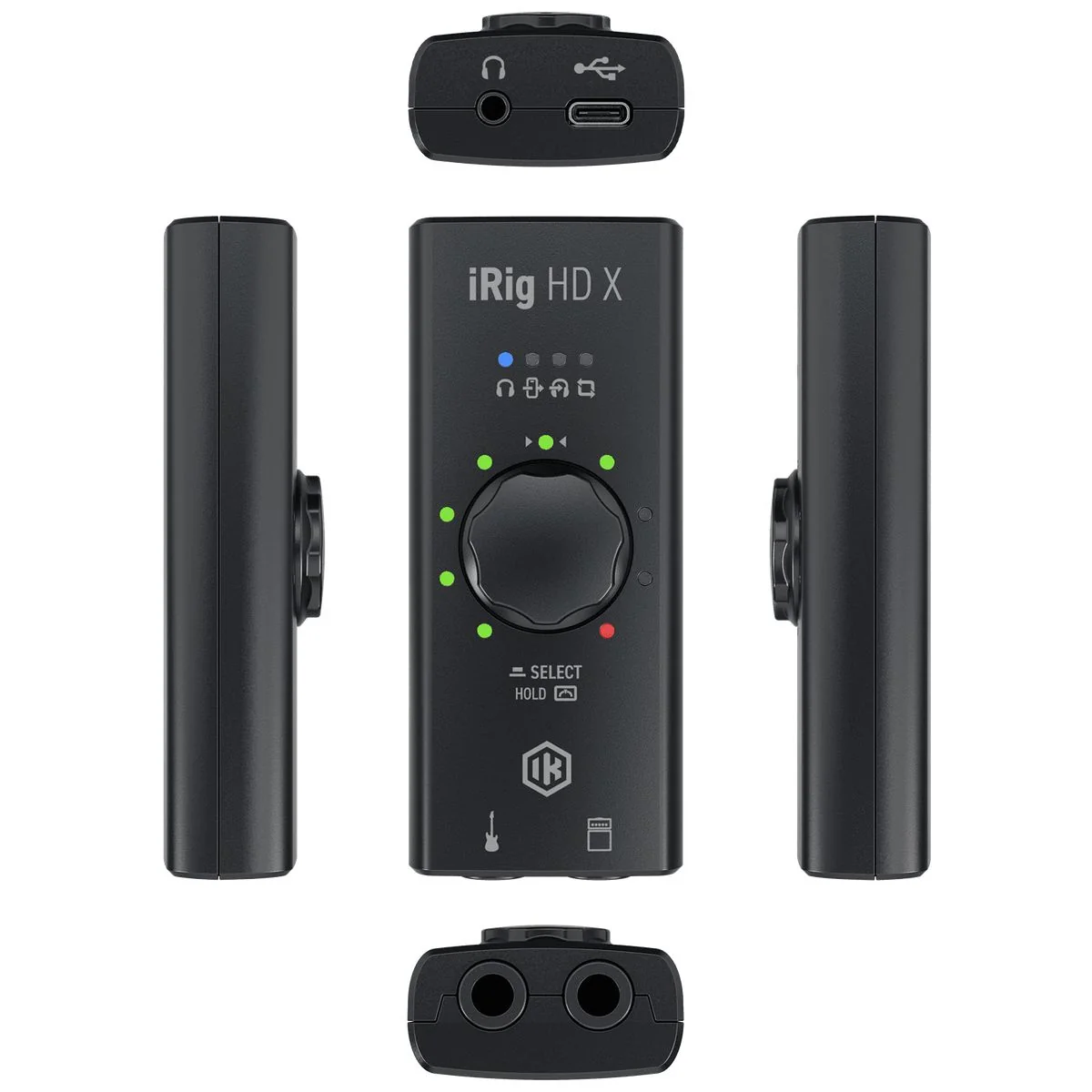 IK Multimedia iRig HD X Next-Level Guitar Interface for iOS & Mac/PC